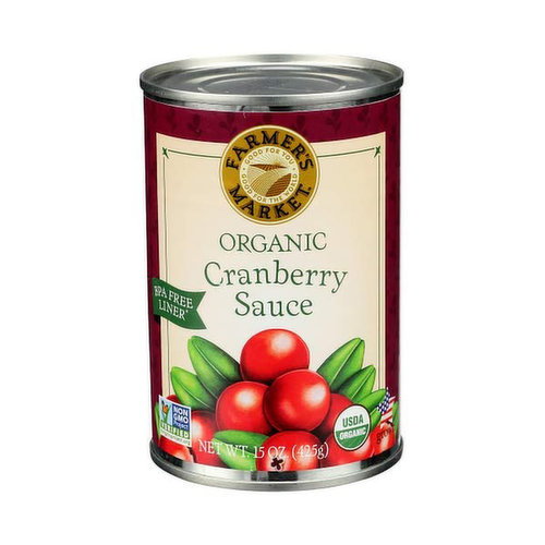 Farmer's Market Cranberry Sauce