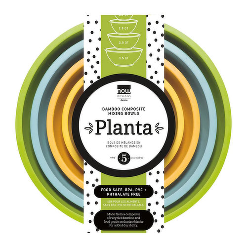 Now Designs Planta Primary Mixing Bowls