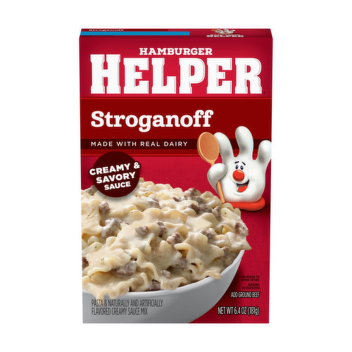 Hamburger Helper Stroganoff Pasta & Creamy Sauce Mix