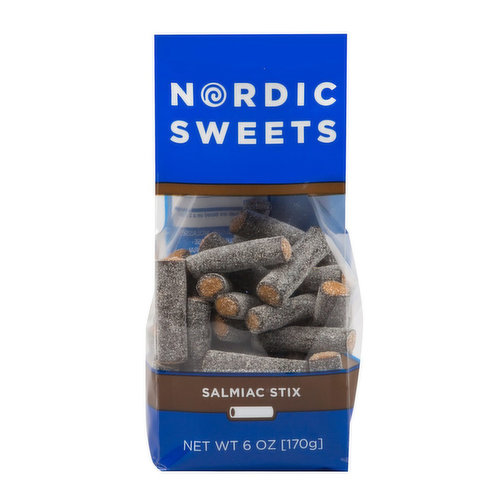 Nordic Sweets Salty Licorice Heksehyl Stix