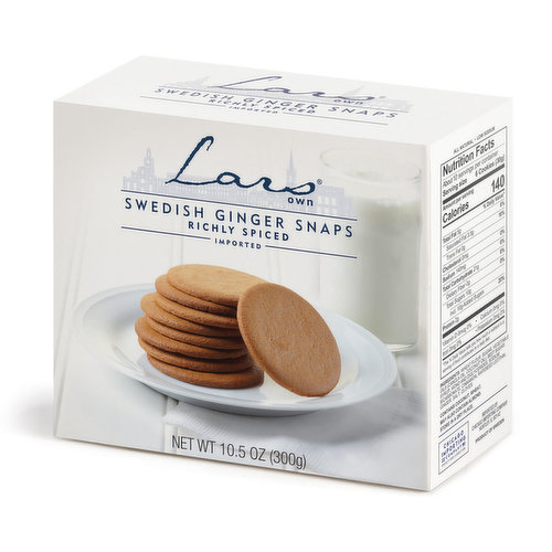 Lars Swedish Ginger Snaps