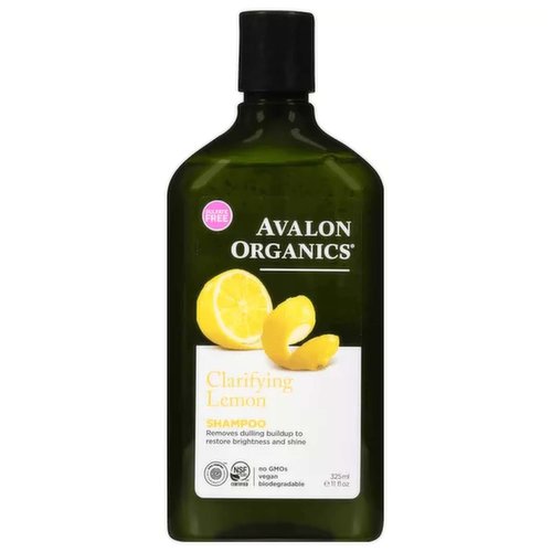 Avalon Organics Shampoo, Clarifying Lemon