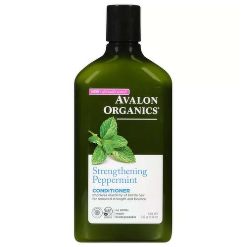 Avalon Organics Conditioner, Strengthening Peppermint