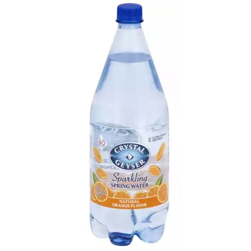 Crystal Geyser Orange Sparkling Water