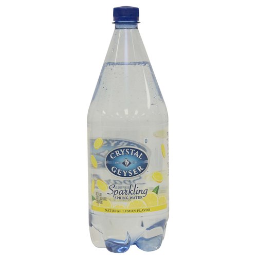 Crystal Geyser Sparkling Water, Lime 