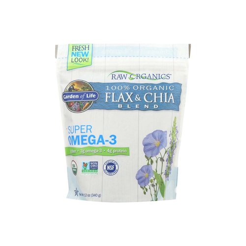 Garden of Life Flax & Chia Blend Super Omega-3