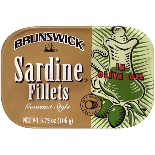 Brunswick Sardine Fillets in Olive Oil