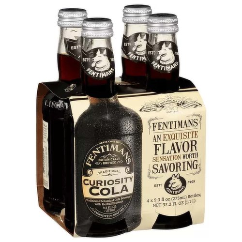 Fentimans Curiosity Cola, 9.3 Fl Oz (Pack of 4)