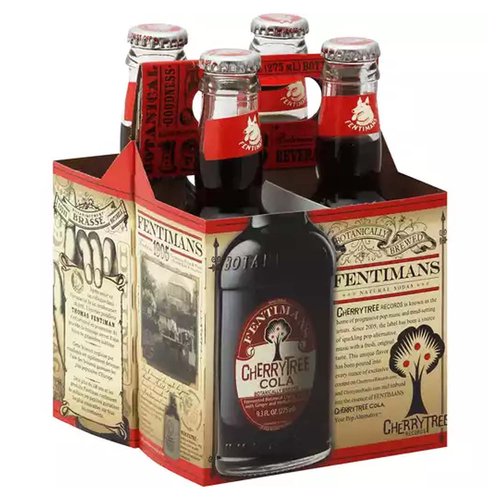 Fentimans Cherrytree Cola, Bottles (Pack of 4)