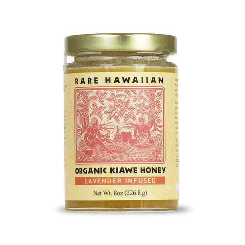 Rare Hawaiian Kiawe Honey with Lavender