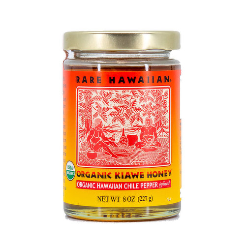 Organic Kiawe Honey with Chile Pepper