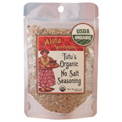 Aloha Spice Tutu'S No Salt