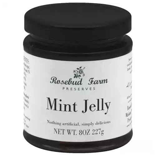 Rosebud Mint Jelly, 8 Ounce