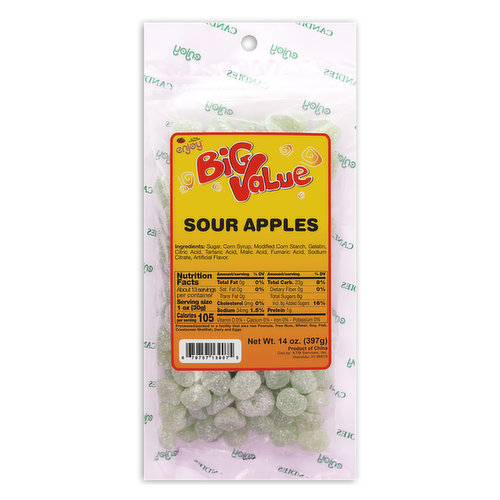 Enjoy Lihing Sour Apple Big Value Bag