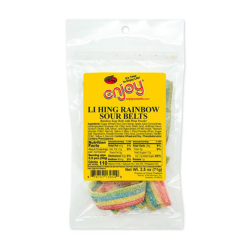 Enjoy Lihing Sour Belt Rainbow