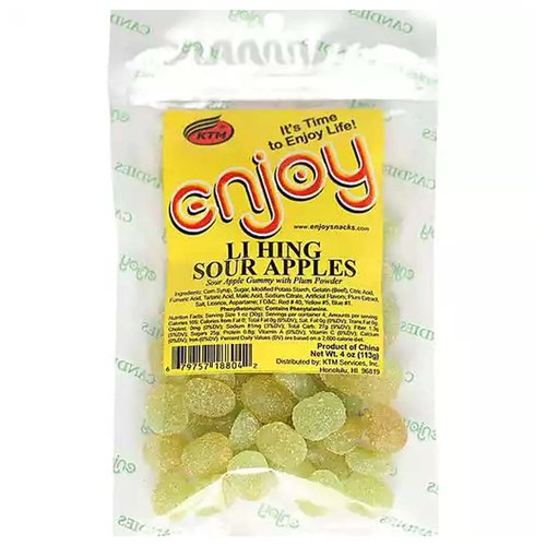 Enjoy Li Hing Sour Apples