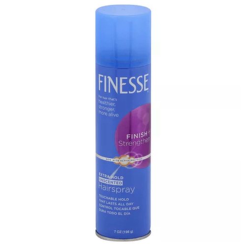 Finesse Hairspray, Extra Hold Unscented