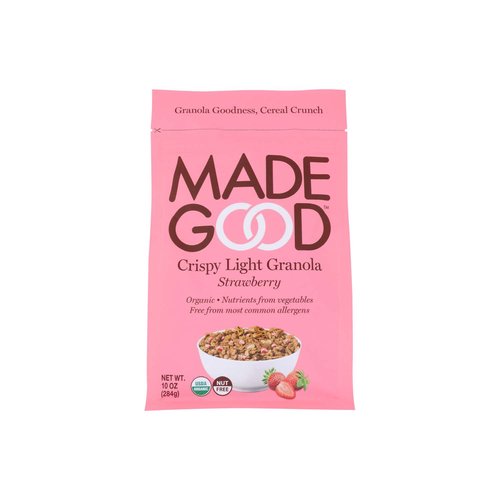 MadeGood Crispy Light Granola, Strawberry