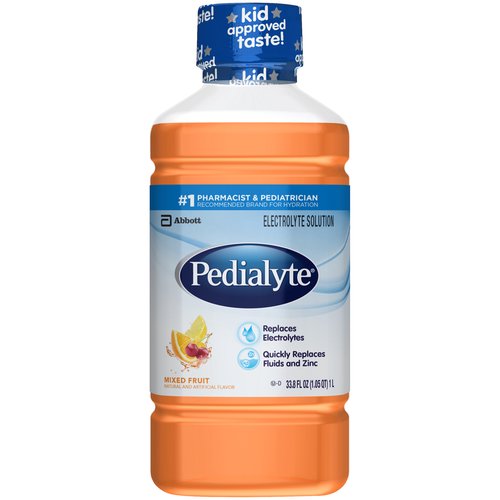 Pedialyte Electrolyte Solution, Mixed Fruit 