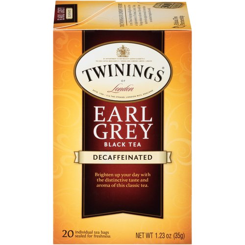 Twinings of London Earl Grey Tea, Decaffeinated