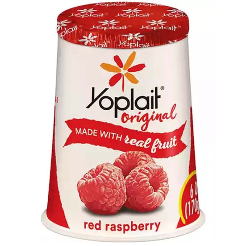 Yoplait Original Low Fat Yogurt, Red Raspberry