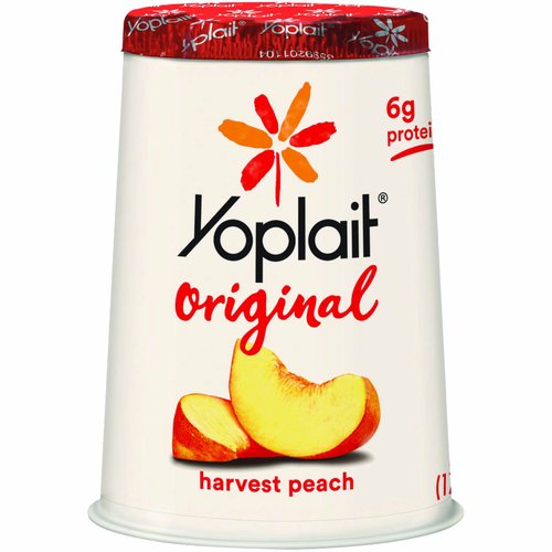 Yoplait Original Yogurt, Peach 