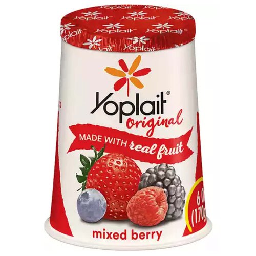 Yoplait Original Yogurt, Mixed Berry 