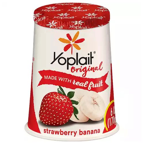 Yoplait Strawberry Banana Yogurt