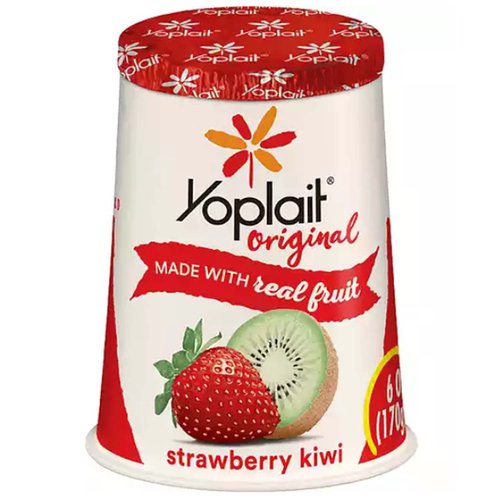 Yoplait Original Low-fat Yogurt, Strawberry Kiwi