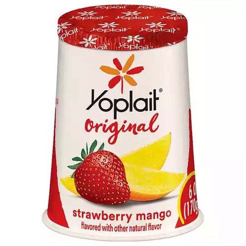 Yoplait Original Yogurt, Strawberry Mango