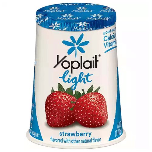 Yoplait Light Yogurt, Strawberry