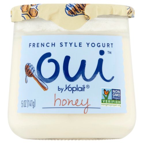 Yoplait Oui French Style Honey Yogurt