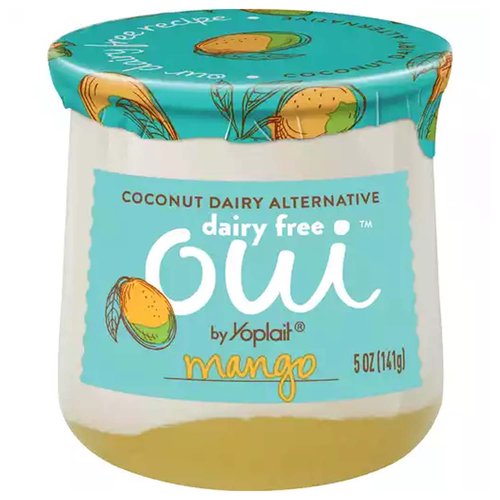 Yoplait Oui Dairy Free Yogurt, Mango