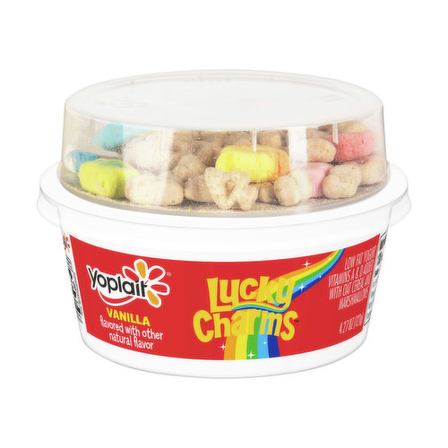 Yoplait Lucky Charms Vanilla Low Fat Yogurt