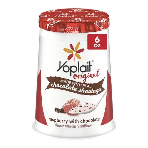 Yoplait Low Fat Raspberry Chocolate Yogurt