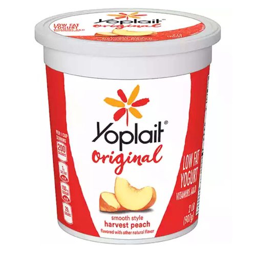 Yoplait Original Yogurt, Harvest Peach