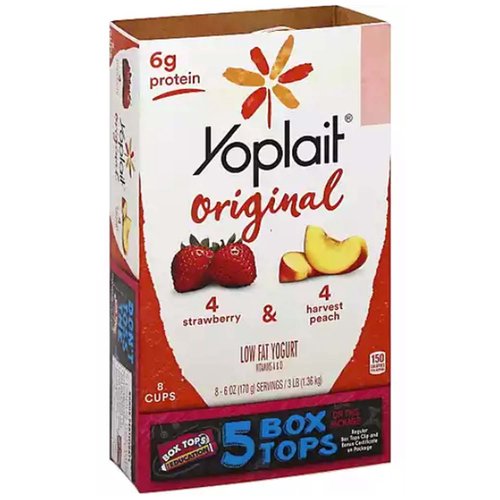 Yoplait Low Fat Yogurts, Variety Pack