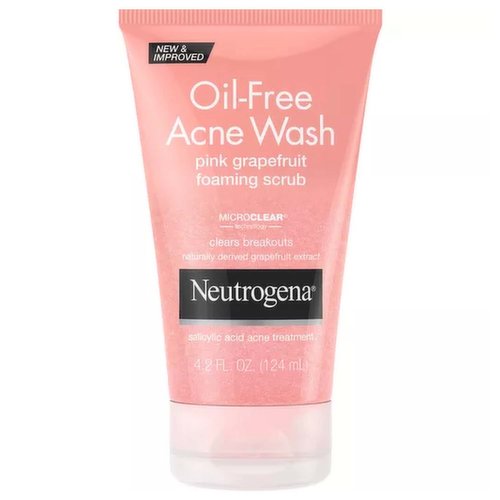 Neutrogena Pink Graperfruit Foam Scrub