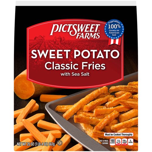 Pictsweet Farms  Straight Cut Sweet Potato Fries, Sea Salt