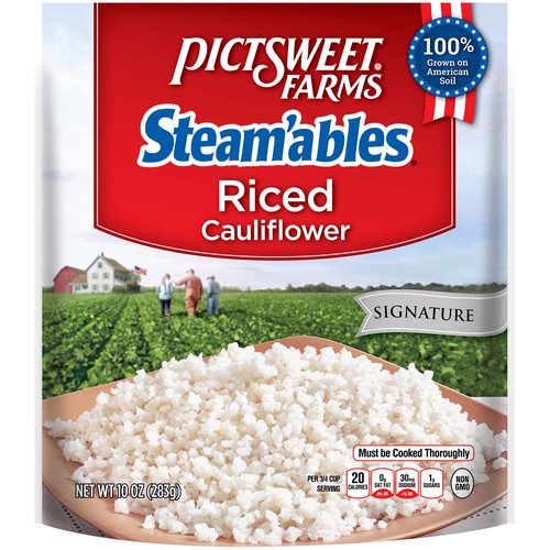 Pictsweet Farms Steam'ables Signature Riced Cauliflower