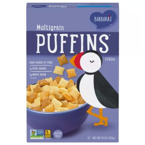 Barbara's Puffins Cereal, Multigrain