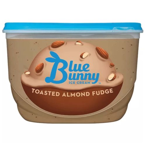 Blue Bunny Toasted Almond Fudge