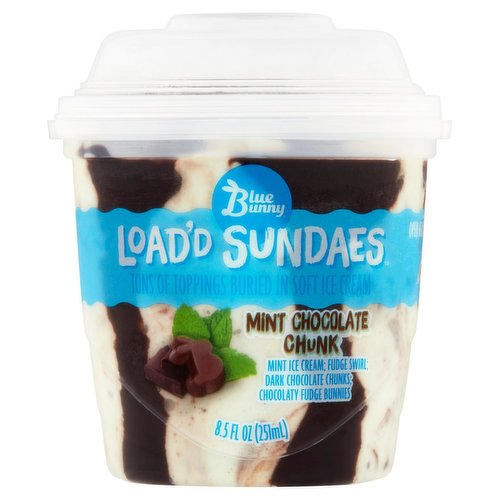 Blue Bunny Load'd Sundae Mint Chocolate Chunk