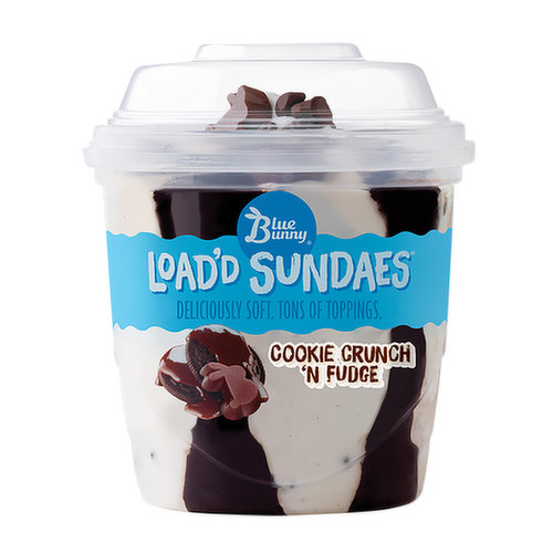 Blue Bunny Load'd Sundae Cookie Crunch