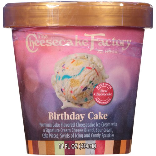 The Cheesecake Factory Birthday Cake Ice Cream