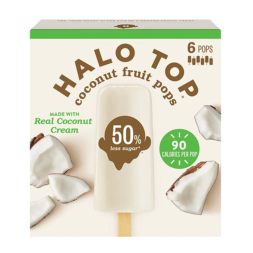 Halo Top Coconut Fruit Pops