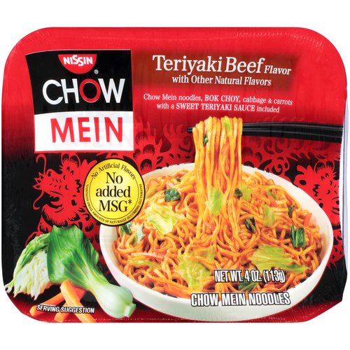 Nissin Chow Mein, Teriyaki Beef
