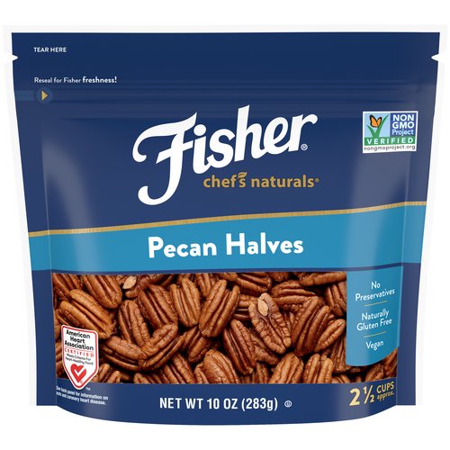 Fisher Chef's Naturals Pecan Halves 