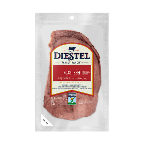 Diestel Roast Beef Sliced Non-GMO