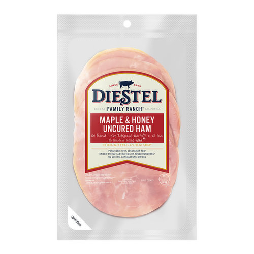 Diestel Honey Maple Ham, Sliced